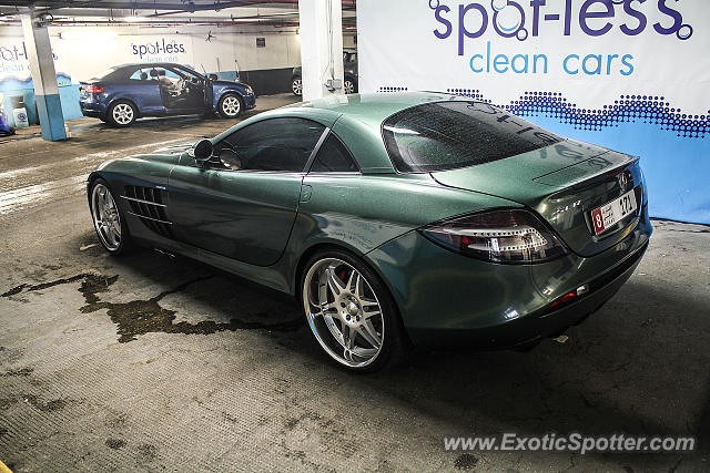 Mercedes SLR spotted in London, United Kingdom