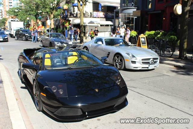 Mercedes SLS AMG spotted in Toronto, Canada