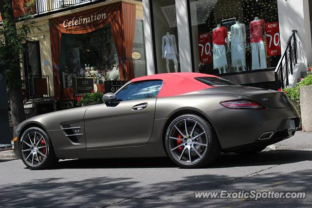 Mercedes SLS AMG spotted in Toronto, Canada