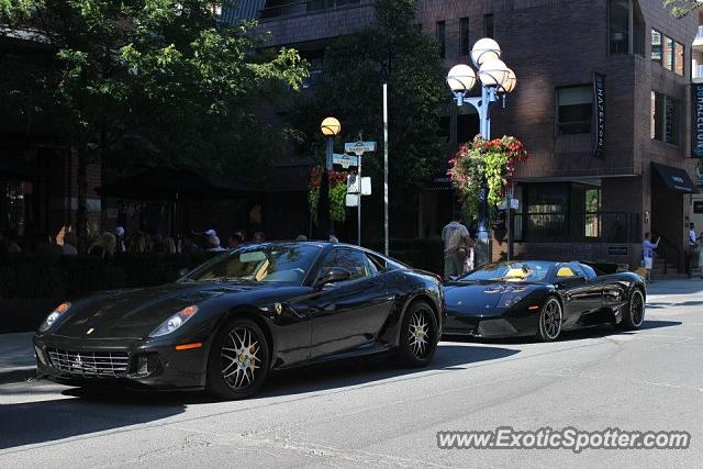 Ferrari 599GTB spotted in Toronto, Canada