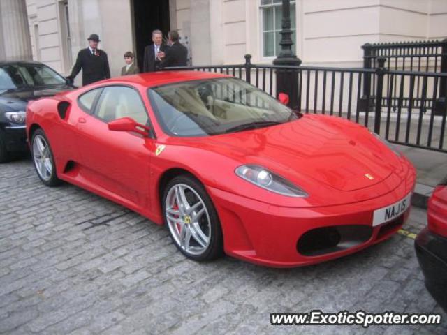 Ferrari F430 spotted in London, United Kingdom