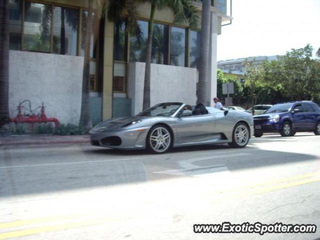 Ferrari F430 spotted in South Beach, Miami, Florida