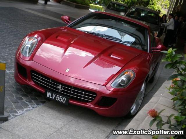 Ferrari 599GTB spotted in Kuala Lumpur, Malaysia