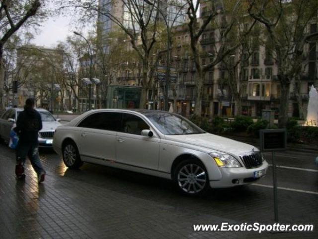 Mercedes Maybach spotted in Barcelona, Spain