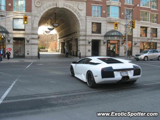 Lamborghini Murcielago spotted in Toronto, Canada