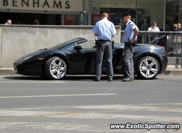 Lamborghini Gallardo spotted in Prague, Czech Republic