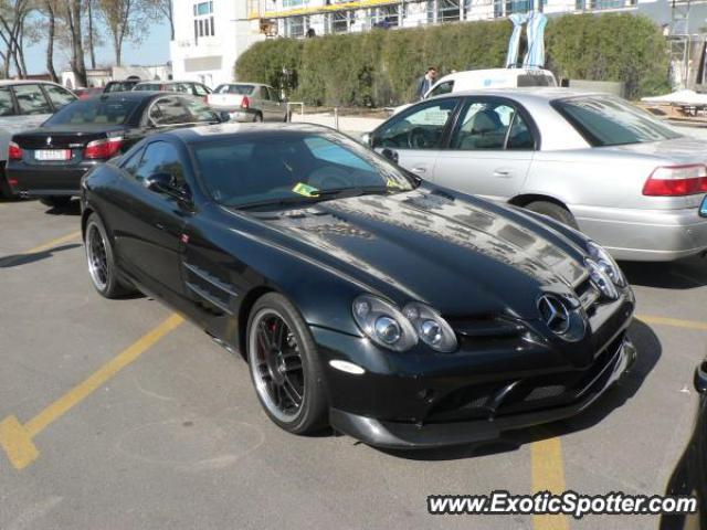 Mercedes SLR spotted in Constanta, Romania