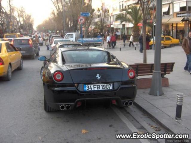 Ferrari 599GTB spotted in Istanbul, Turkey