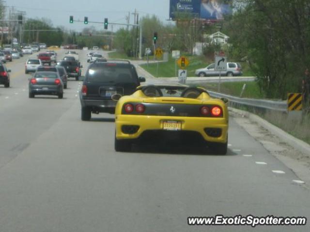 Ferrari 360 Modena spotted in Deer Park, Illinois