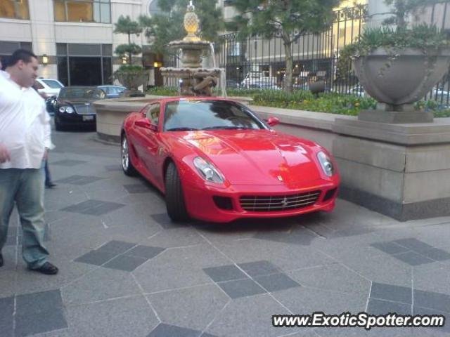 Ferrari 599GTB spotted in Toronto, Canada