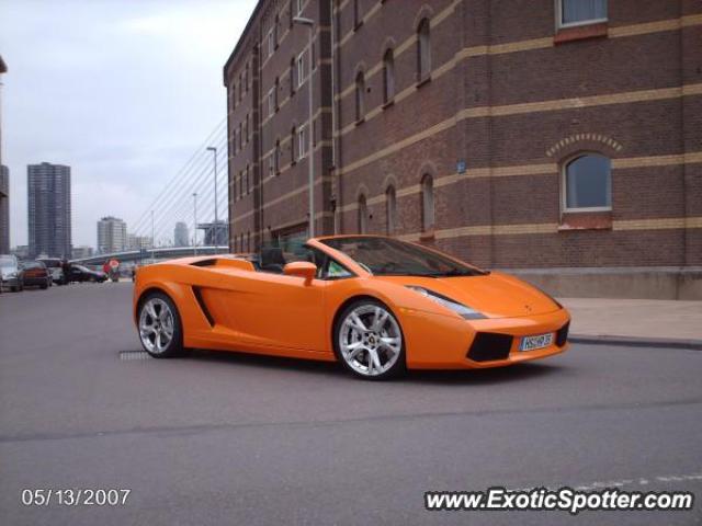 Lamborghini Gallardo spotted in Rotterdam, Netherlands