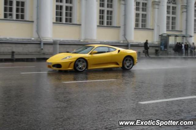 Ferrari F430 spotted in Moscow, Russia