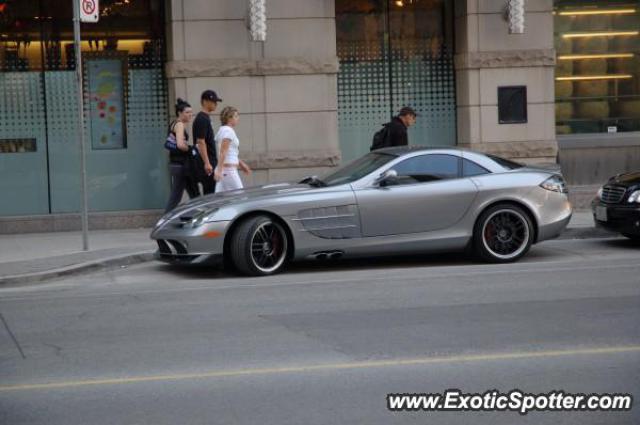 Mercedes SLR spotted in Toronto, Canada