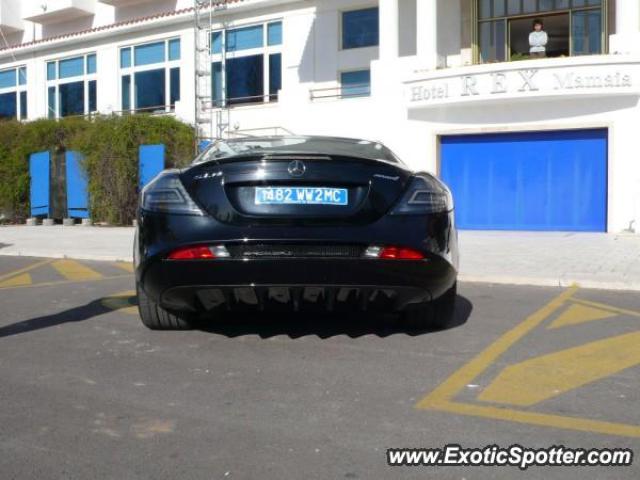 Mercedes SLR spotted in Constanta, Romania