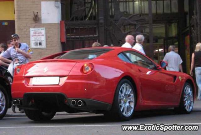 Ferrari 599GTB spotted in Kiev, Ukraine