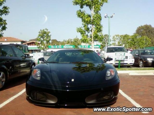 Ferrari F430 spotted in Malibu, California