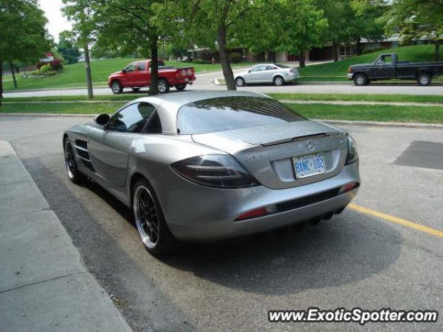 Mercedes SLR spotted in Toronto, Canada