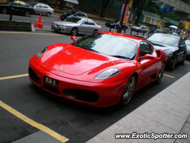 Ferrari F430 spotted in Kuala Lumpur, Malaysia