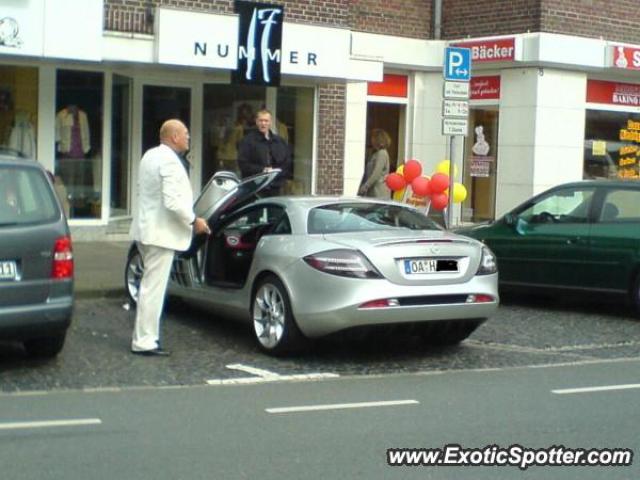 Mercedes SLR spotted in Dülmen near Münster, Germany