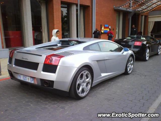 Lamborghini Gallardo spotted in Johannesburg, South Africa