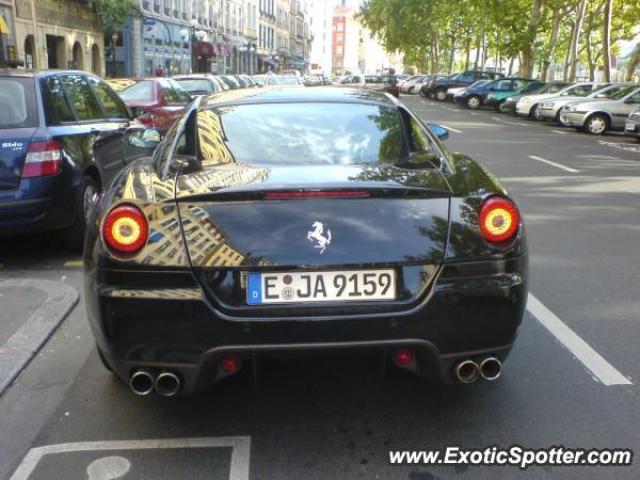 Ferrari 599GTB spotted in LYON, France