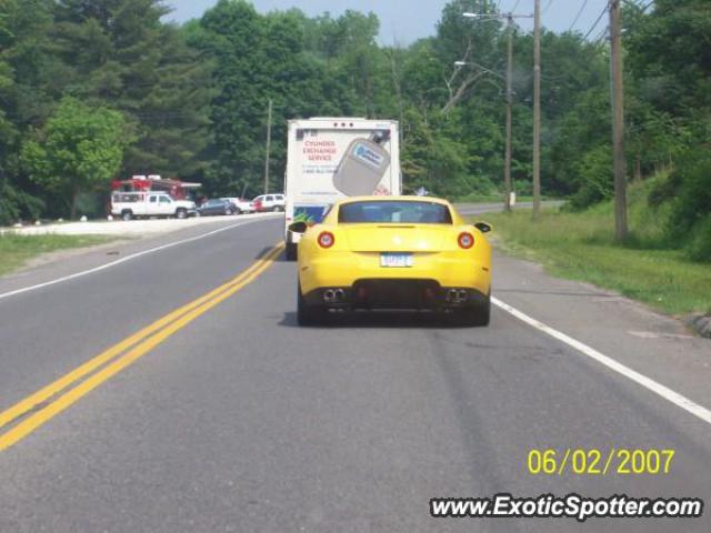 Ferrari 599GTB spotted in New Milford, Connecticut