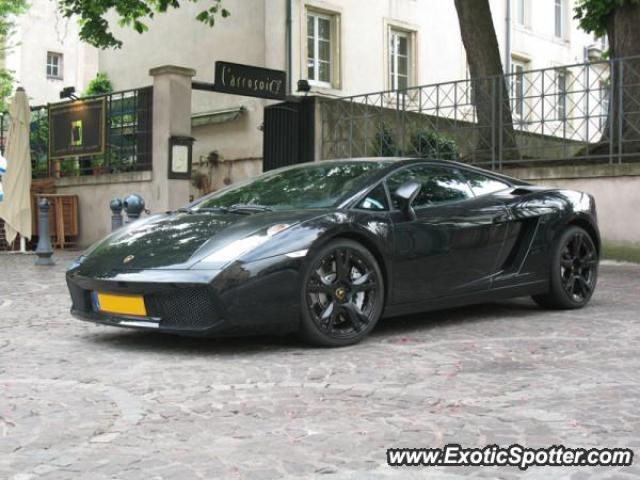 Lamborghini Gallardo spotted in Nancy, France