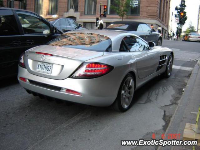 Mercedes SLR spotted in Montreal, Canada