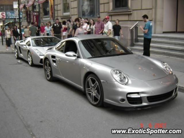 Porsche 911 Turbo spotted in Montreal, Canada