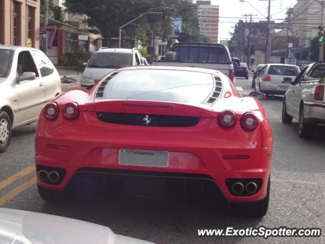 Ferrari F430 spotted in Curitiba, Brazil