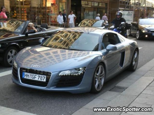 Audi R8 spotted in Hamburg, Germany