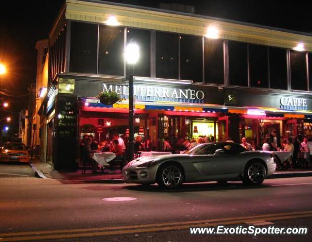 Dodge Viper spotted in Providence, Rhode Island