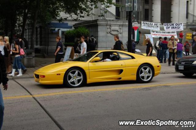 Ferrari F355 spotted in Vancouver, Canada