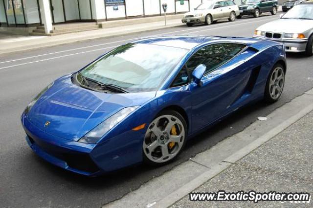 Lamborghini Gallardo spotted in Vancouver, Canada