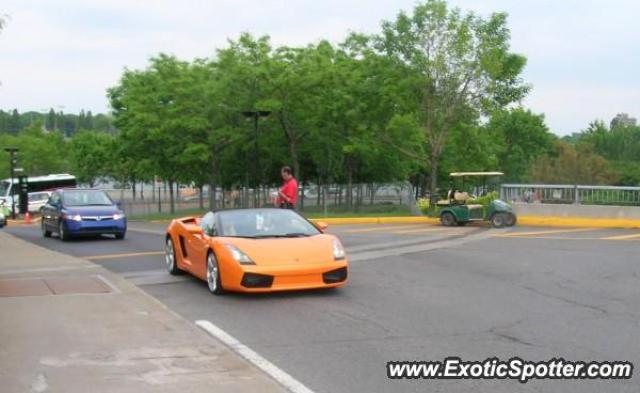 Lamborghini Gallardo spotted in Montreal, Canada