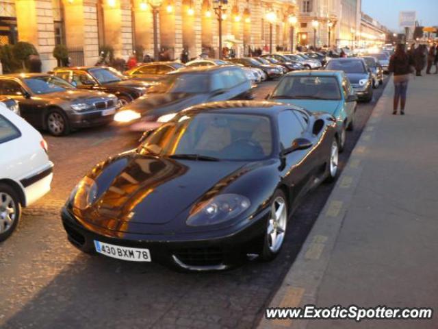 Ferrari 360 Modena spotted in Paris, France