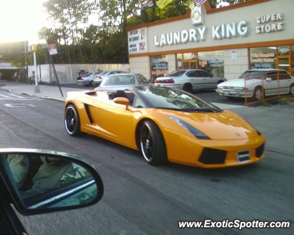 Lamborghini Murcielago spotted in Brooklyn, New York