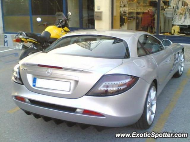 Mercedes SLR spotted in Athens, Greece