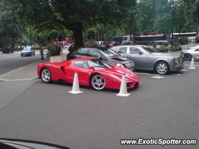 Ferrari Enzo spotted in London, United Kingdom