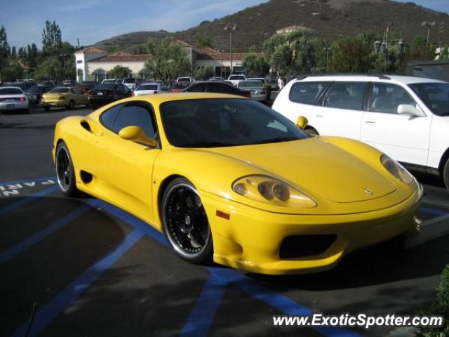 Ferrari 360 Modena spotted in Thousand oaks, California