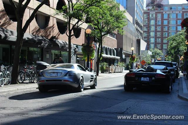 Mercedes SLR spotted in Toronto, Canada