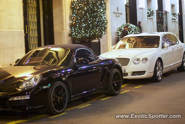 Bentley Continental spotted in Paris, France