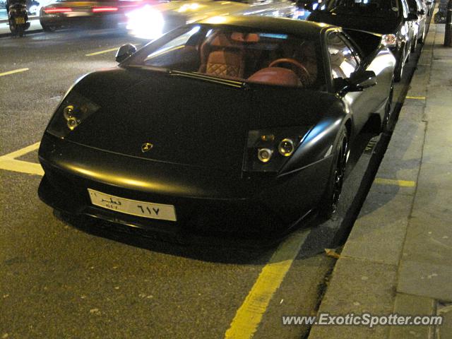 Lamborghini Murcielago spotted in London, United Kingdom