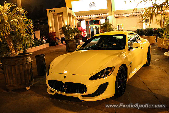 Maserati GranTurismo spotted in La Jolla, California