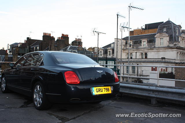 Bentley Continental spotted in London, United Kingdom