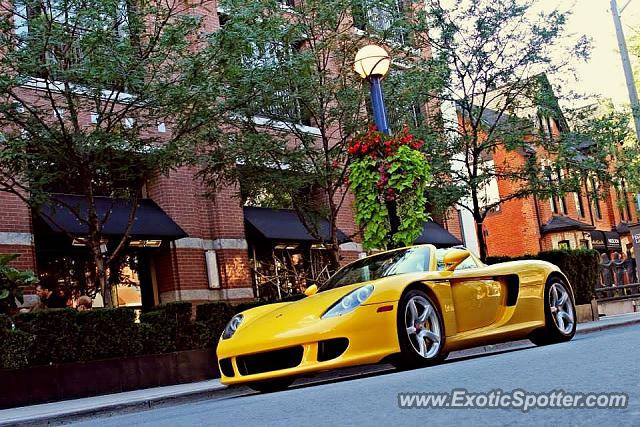 Porsche Carrera GT spotted in Toronto, Canada