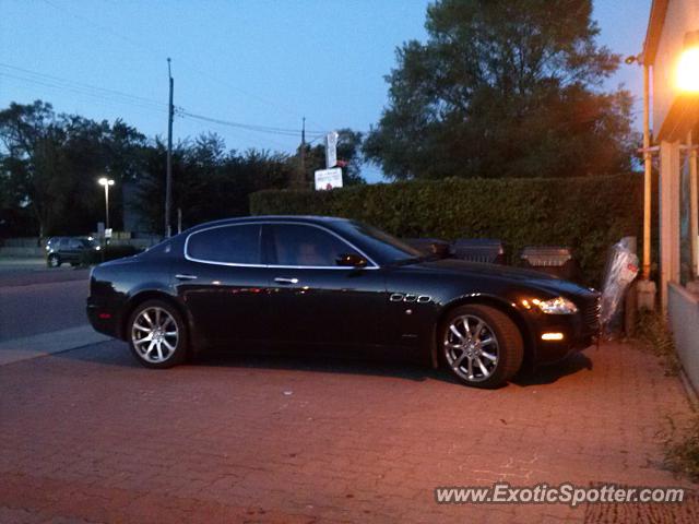 Maserati Quattroporte spotted in Toronto, Canada