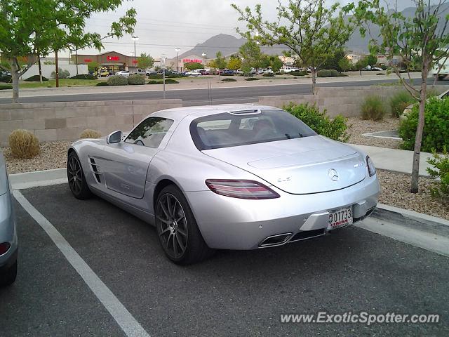 Mercedes SLS AMG spotted in Albuquerque, New Mexico