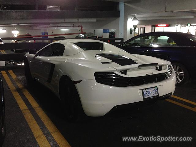 Mclaren MP4-12C spotted in Toronto, Canada