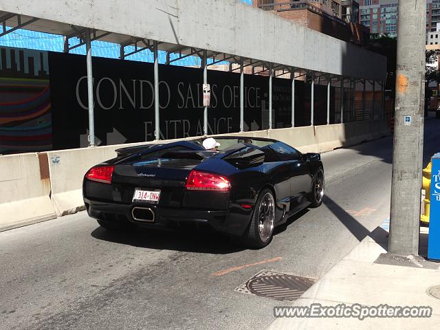 Lamborghini Murcielago spotted in Toronto, Canada